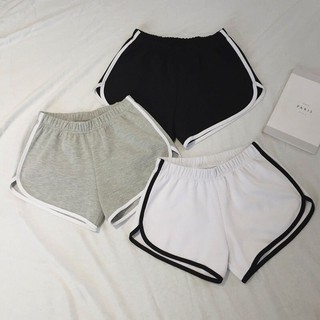 Quần đùi ống rộng lưng thun mặc nhà thoải mái