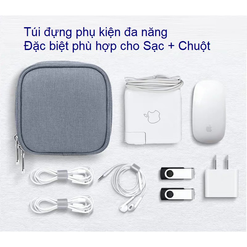 nữ [MFAMAYWAgiả10đơ50K] Túđựncombo chuộsạc laptop Macboovà phụ kiệđiệtử BUBDUNB chính hãng