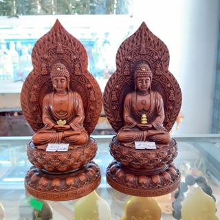 Tượng phật thích ca - di đà - dược sư cao 18cm