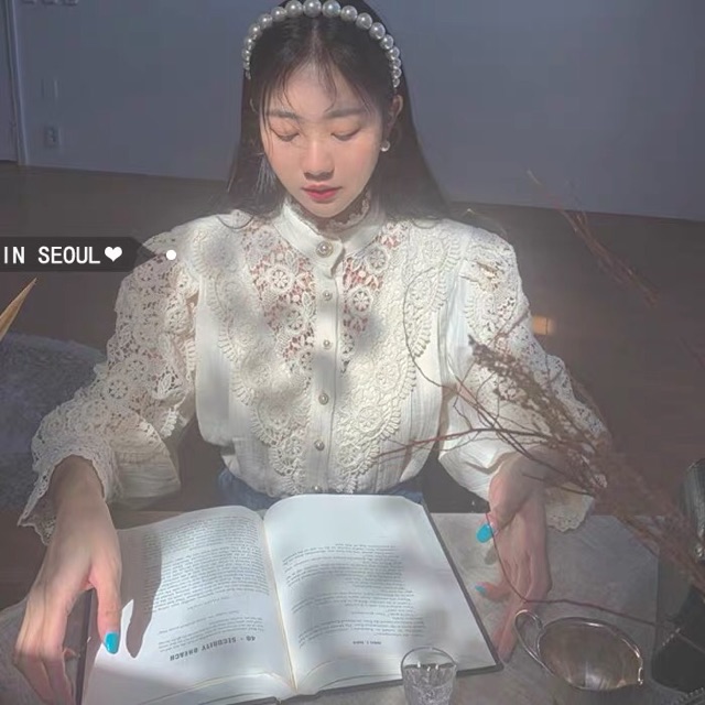 ÁO KIỂU TIỂU THƯ 🎀🎀 REN HOA CÁCH ĐIỆU CAO CẤP CỰC SANG