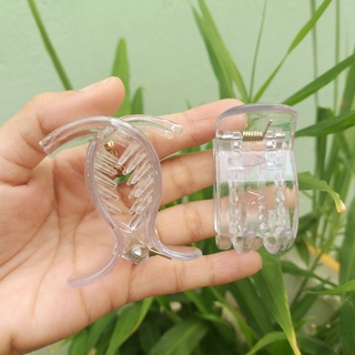 Kẹp tóc 5 răng tròn trong suốt (Loại 1)