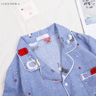 𝑪𝑶𝑪𝑶 𝑩𝑰𝑲𝑰𝑵𝑰 Bộ Đồ Ngủ - Đồ Mặc Nhà Kate Thái ( KT254 )