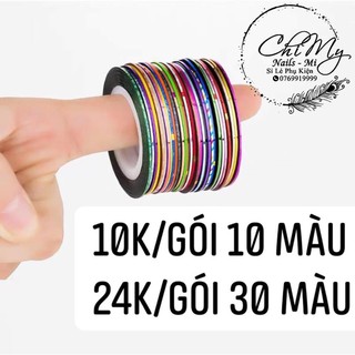 Dây kim tuyến trang trí móng