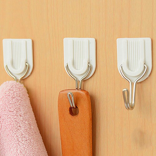 Bộ 12 móc treo đồ đa năng dán tường