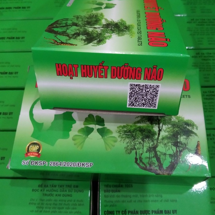 Hoạt huyết dưỡng não đại uy (Bổ não, cải thiện trí nhớ - tăng cường trí nhớ)