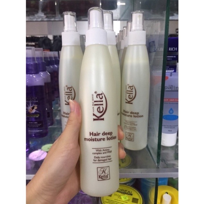 XỊT DƯỠNG KELLA TRẮNG 250ML GIÚP BÓNG MƯỢT MỀM MẠI