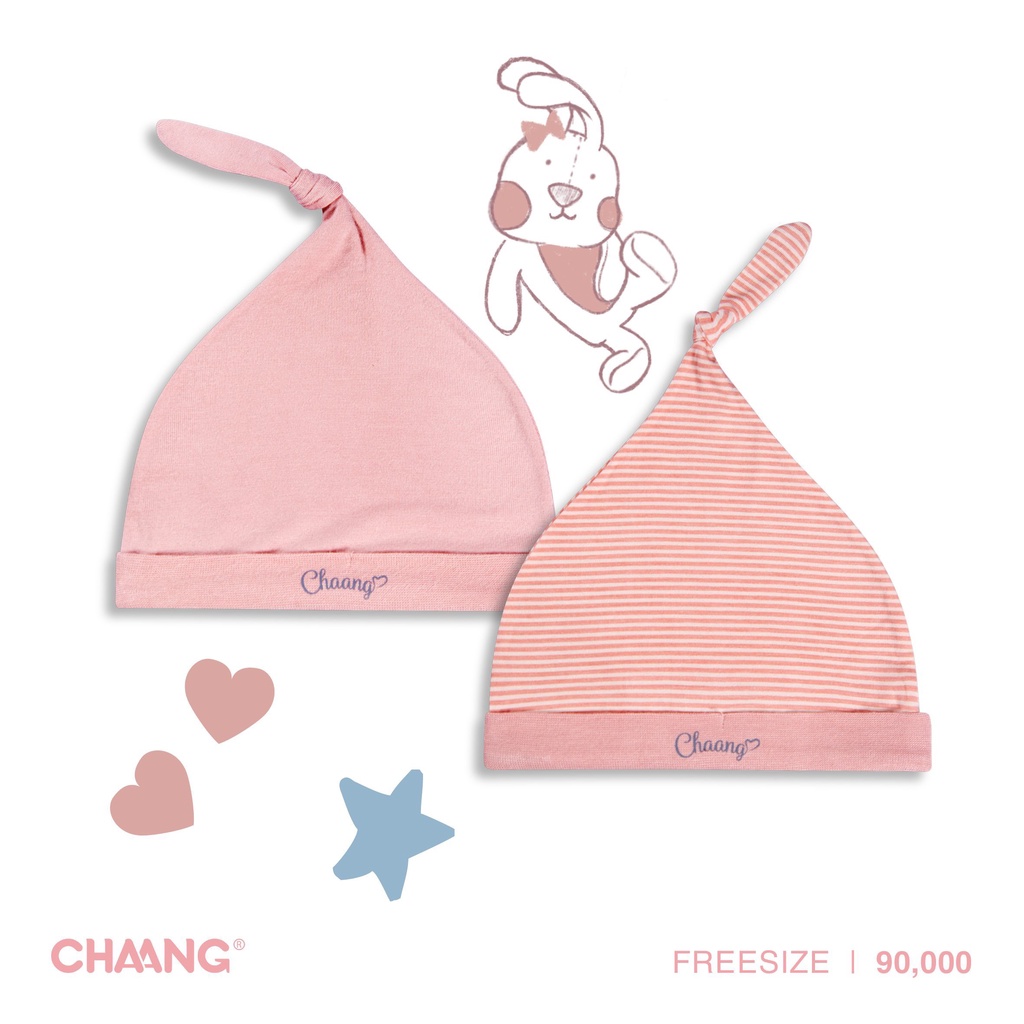 CHAANG- Set 2 mũ Chaang sơ sinh SS2022D05