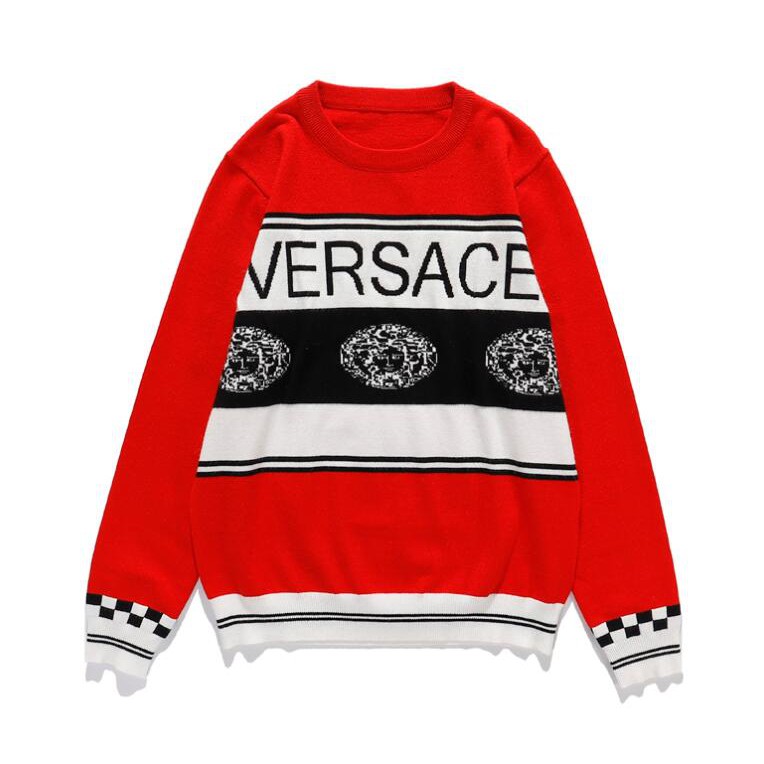 Áo Len Cổ Tròn Hiệu Versace Thời Trang Dành Cho Cả Nam Và Nữ