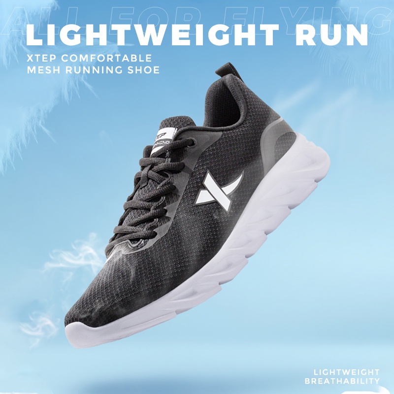 Giày Chạy Bộ Trọng Lượng Nhẹ Thoải Mái Chống Trượt / Mòn / Sốc / Mài Mòn Thời Trang Cho Nam