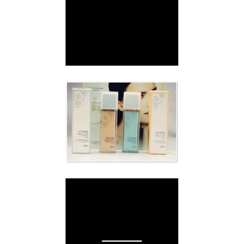 Kem nền và lót  Geo Sempre Happy & Please Makeup Base SPF20 40ml