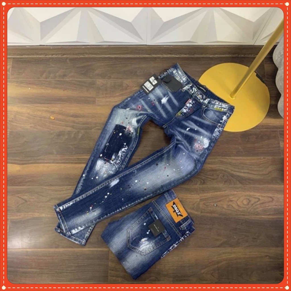 _ SALE 9-9 | ĐỒ NGON | __ | HOT | ĐỈNH CAO THỜI TRANG |_ [Ảnh thật+ktra hàng] QUẦN BÒ DSQ VẢY SƠN CỰ