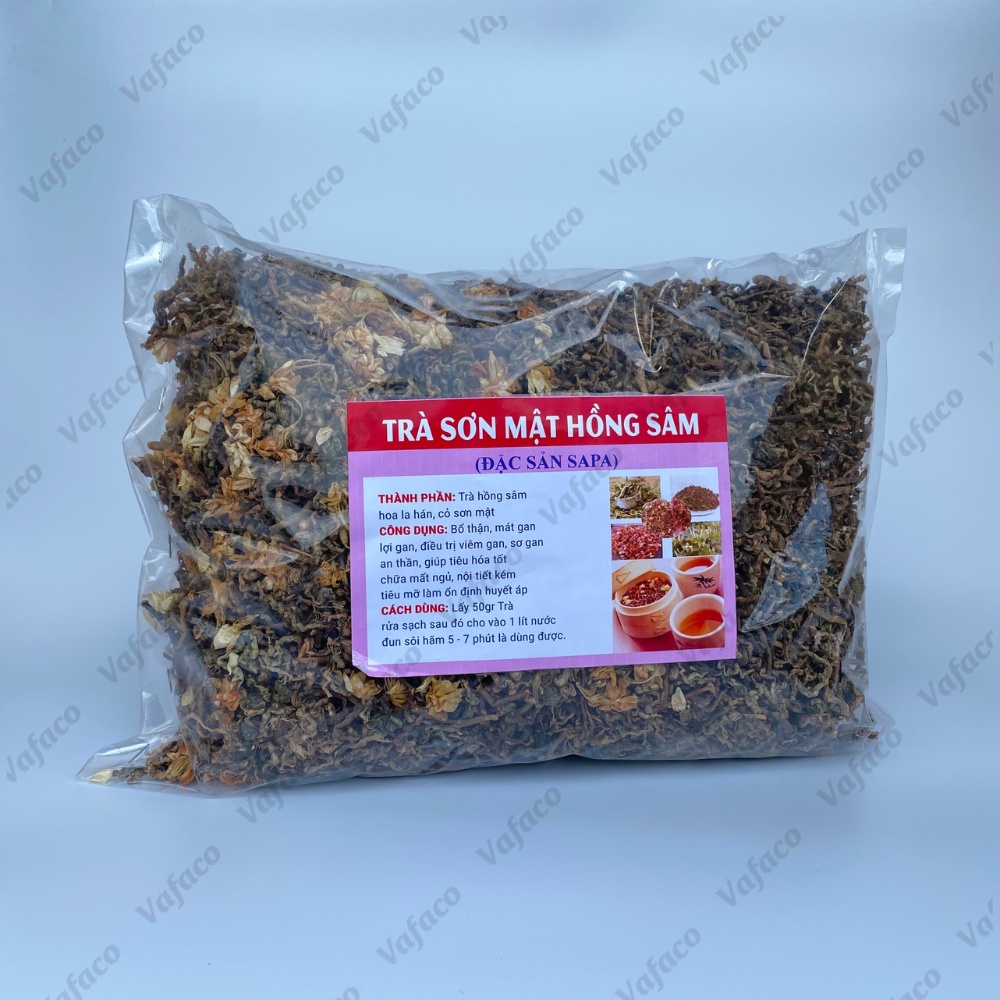 Trà Sơn Mật Hồng Sâm - Túi 1kg - Đặc Sản Sapa - Loại Thượng Hạng