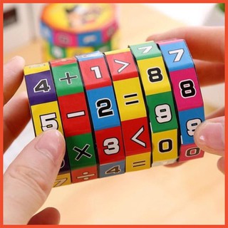 Đồ Chơi Thông Minh Rubik Toán Học 6 Tầng Cho Bé