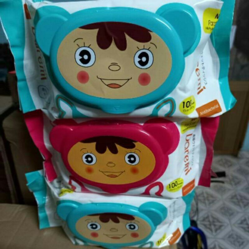 KHĂN ƯỚT DOREMI GÓI LỚN KHÔNG MÙI 100GR