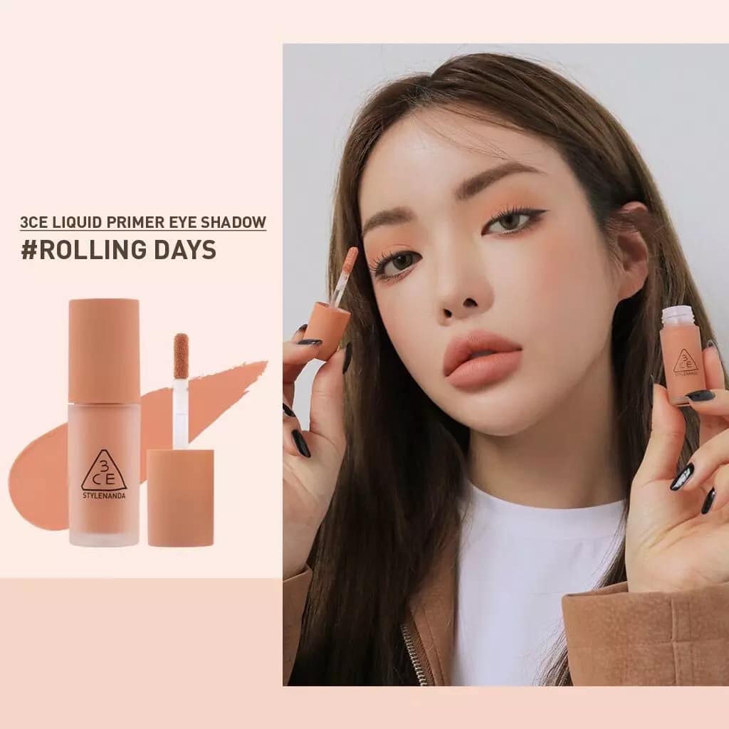 Phấn Mắt Dạng Kem 3CE Liquid Primer Eye Shadow ( có sẵn 8 màu)