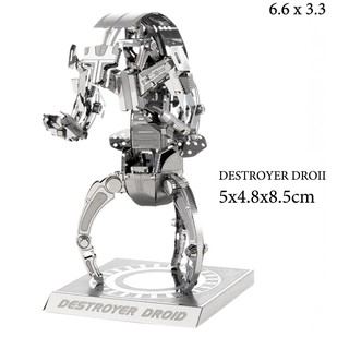 Mô hình lắp ráp kim loại 3d robot star war