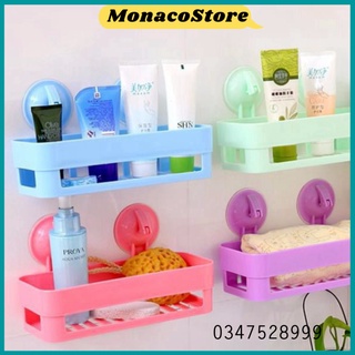 combo 30 kệ để đồ nhà tắm chữ nhật loại dán - MNC Store