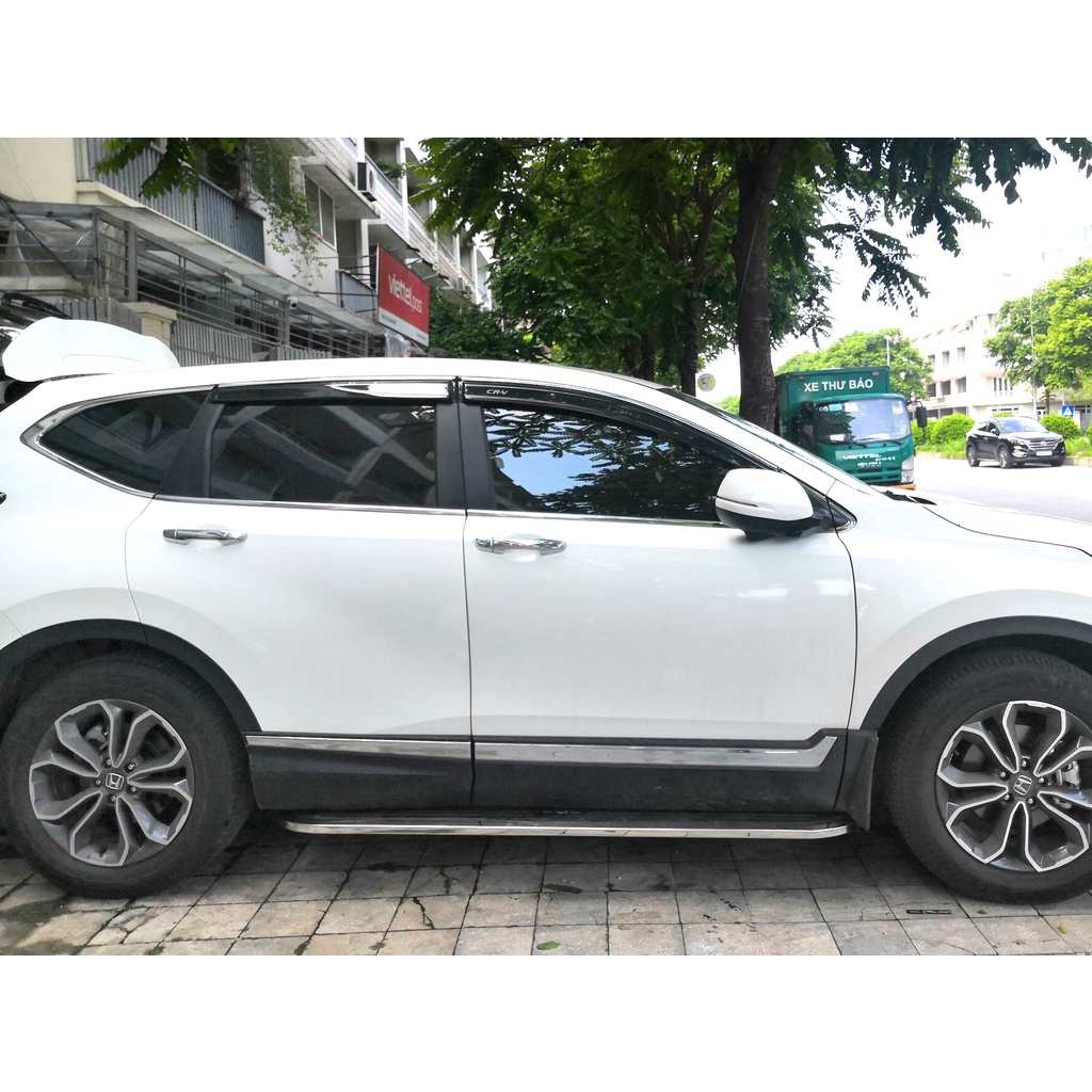 Bậc lên xuống, bệ bước chân Honda CRV 2018 2022. Mẫu đúc cao cấp EG