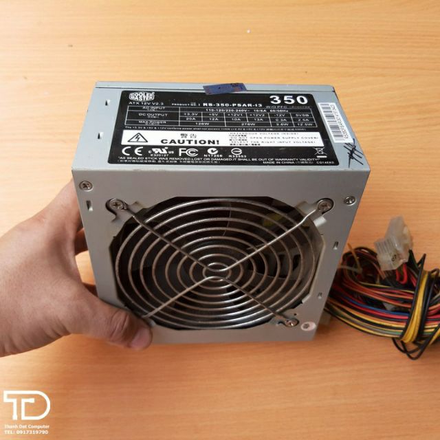 Nguồn Cooler Master 350W công suất thực cũ dùng tốt