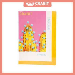 Vở kẻ ngang Crabit Indie xương rồng vàng 80 trang