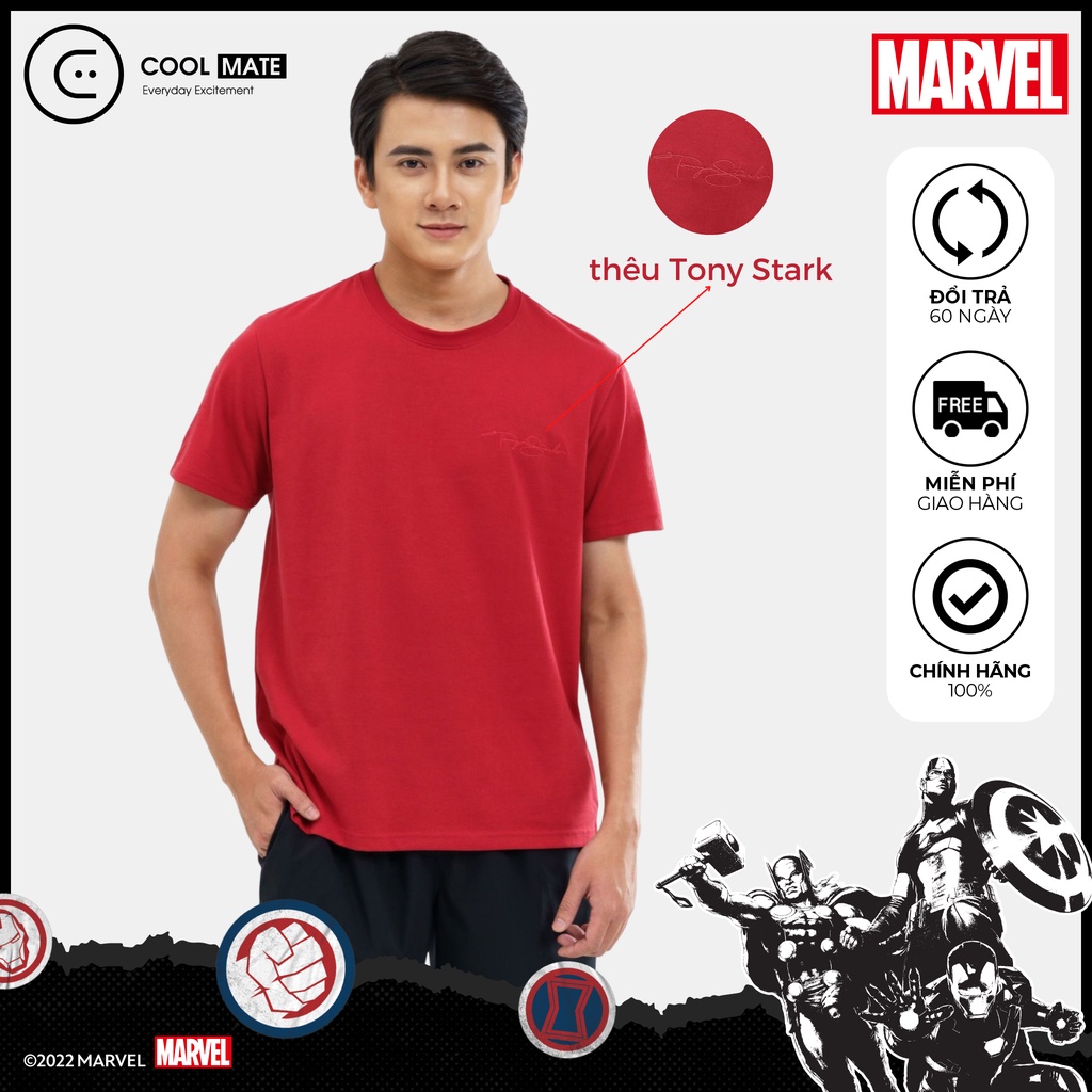 Áo thun Marvel Ironman Tony Stark - thương hiệu Coolmate