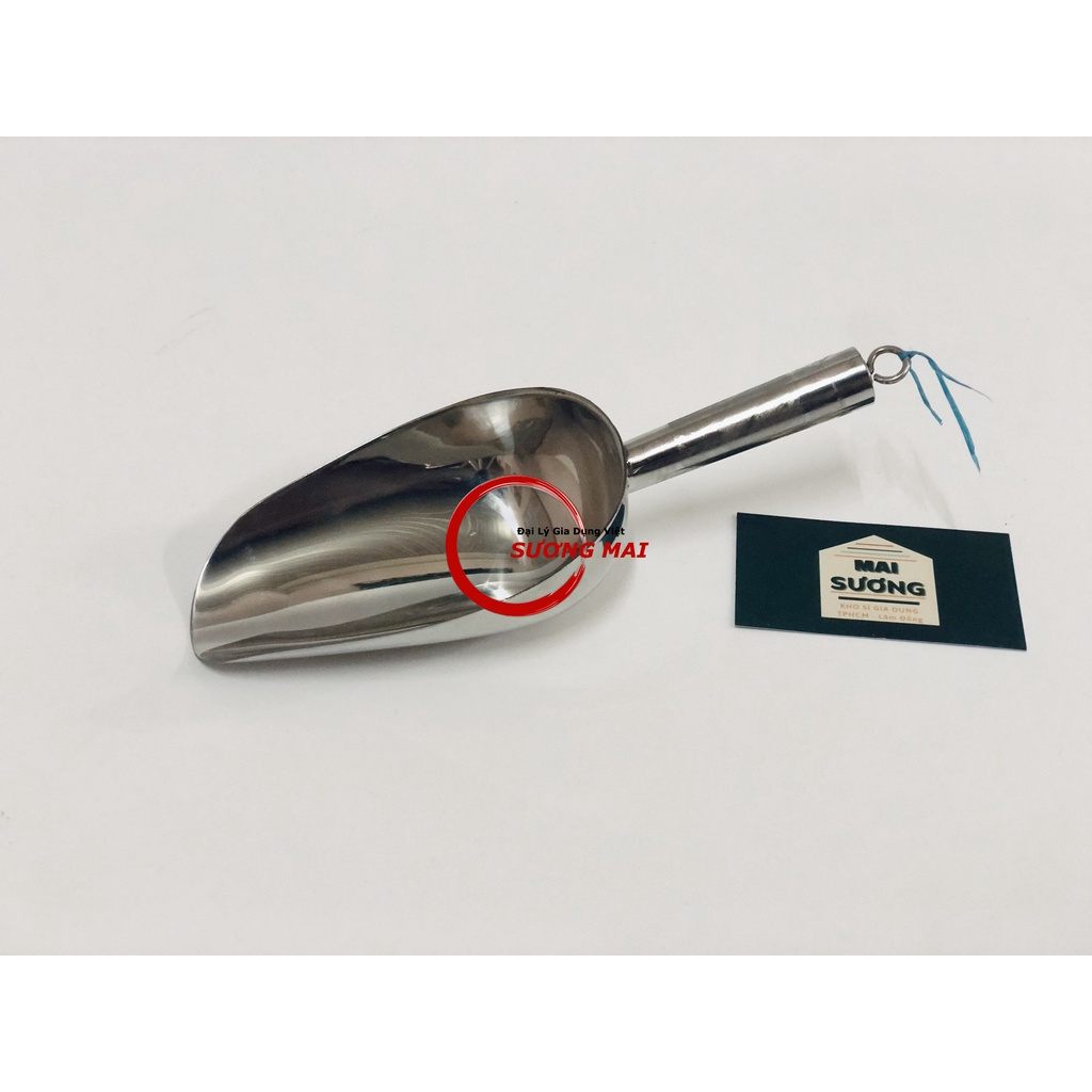 [Giá Sỉ] Xúc Đá INOX 304 Dày Dặn Không Gỉ