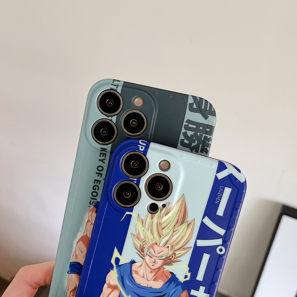 Ốp Điện Thoại Họa Tiết Dragon Ball Goku Cho iPhone13Pro iP12Pro XS iPhone11 12Promax 13Promax 11 12 13 7P