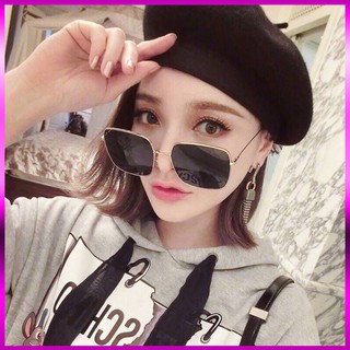 Kính ulzzang gọng vàng mắt đen vuông --CTYPP