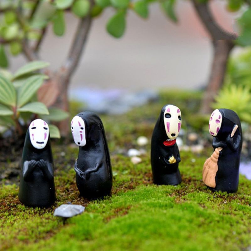 Phụ kiện trang trí tiểu cảnh vô diện, ma Halloween  - trang trí terrarium