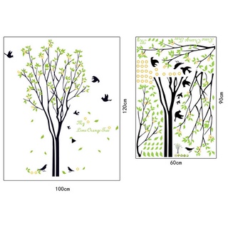 DECAL DÁN TƯỜNG COMBO GIÀN CÂY XANH