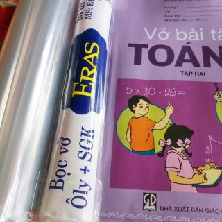 Bọc vở sách giáo khoa cao cấp ( Eras) 10 tờ