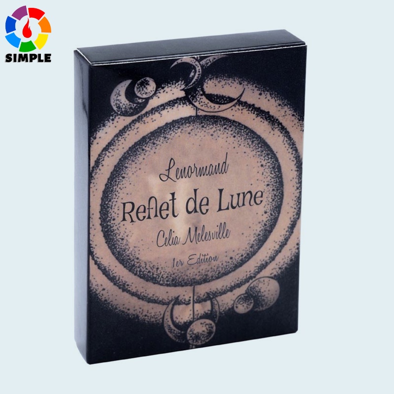 Moon Lenormand Oracle Bộ Thẻ Bài Trò Chơi Moon Lenormand Oracle