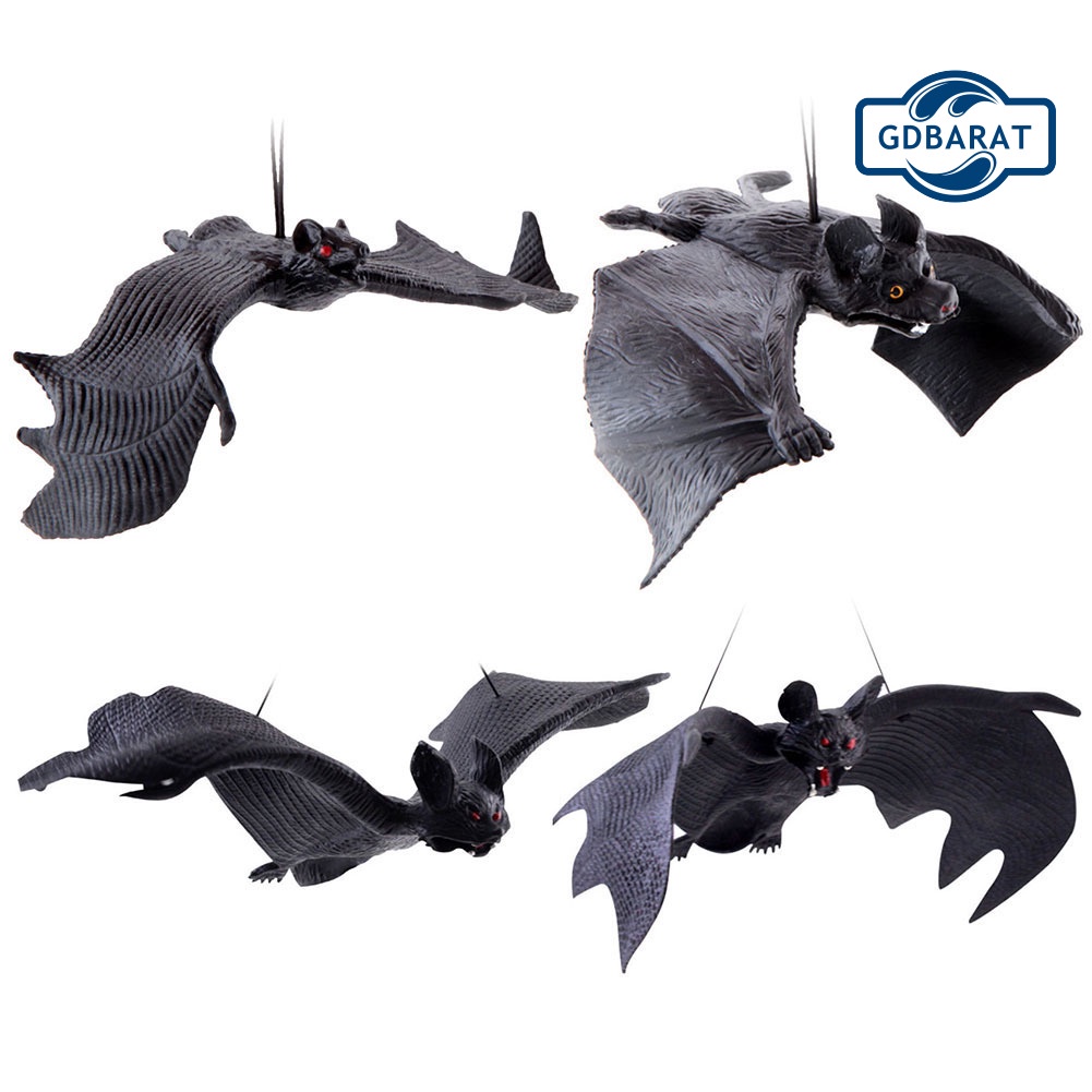 Đồ Chơi Hình Con Dơi Giả Vui Nhộn Dùng Trang Trí Tiệc Halloween