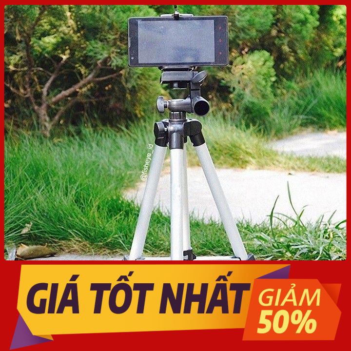 Tripod  TF 3110 chân kê máy ảnh, điện thoại về hàng, chiều dài lên đến 1m. Thích hợp cho các chị livetrime bán hàng ....