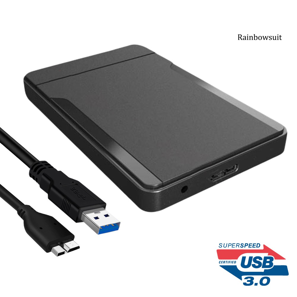 Hộp Đựng Ổ Cứng Dùng Ngoài Rb- Usb 3.0 / 2.0 2.5inch Sata Ssd