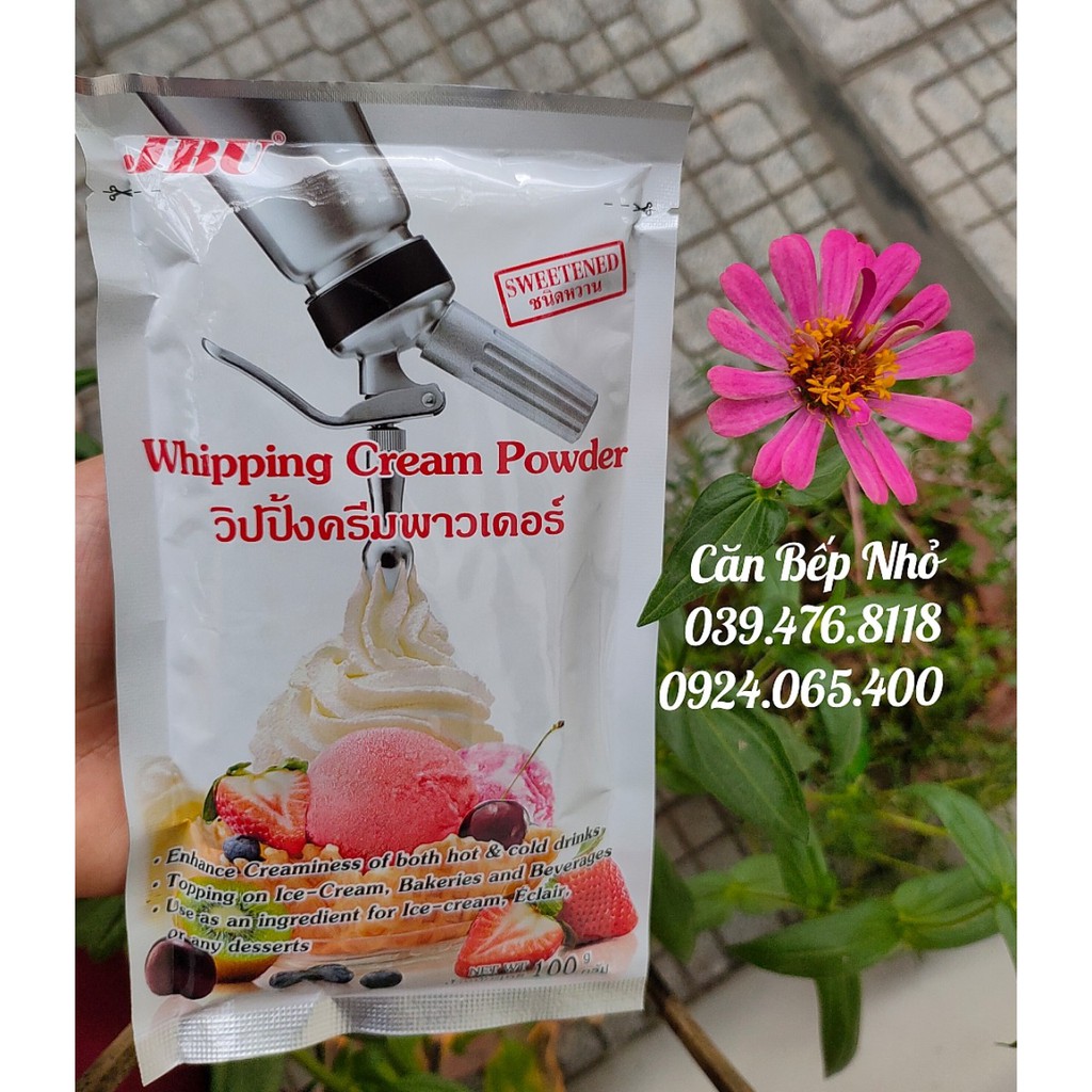 Bột whipping cream thơm ngon