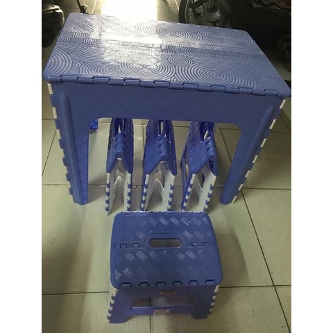 [GIAO HÀNG TOÀN QUỐC]-Bàn nhựa xếp Duy Tân - Kich thước 65 x 45 x 50 cm