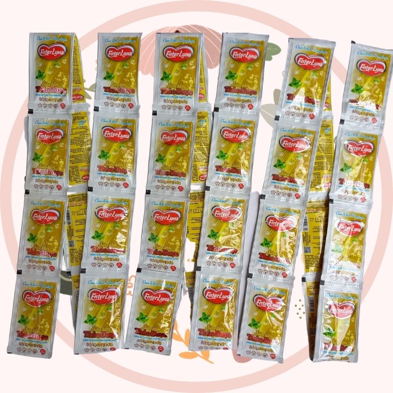 Sữa tắm EnterLyna chiết xuất thảo dược, gói sữa tắm tiện dụng