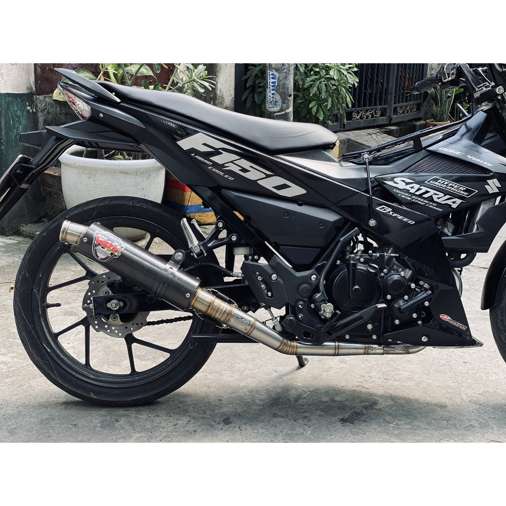 Cổ pô WRX Satria FI / Raider FI 32 - 51mm