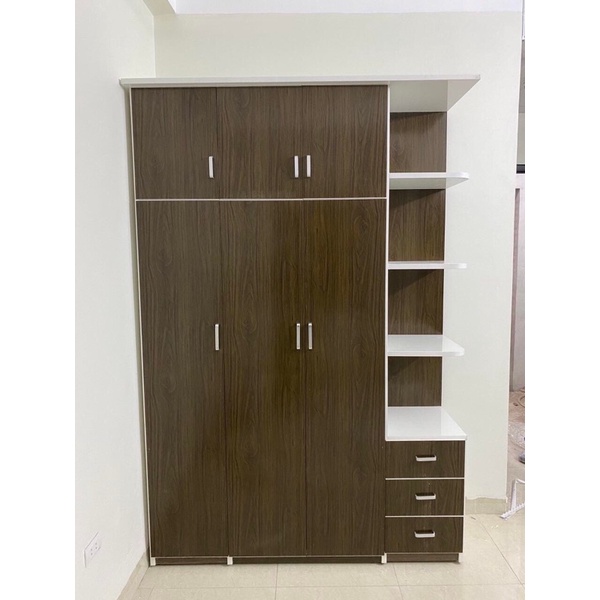 Tủ quần áo nhựa 4 cánh chống nước, không cong vênh, không ẩm mốc mối mọt 245 x 165 x 51 cm - Tủ Nhựa Hoa Sen