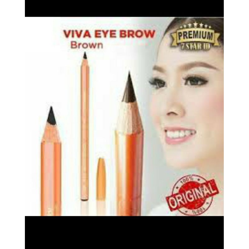 (Hàng Mới Về) Bút Chì Kẻ Lông Mày Viva Chính Hãng 100% | BigBuy360 - bigbuy360.vn