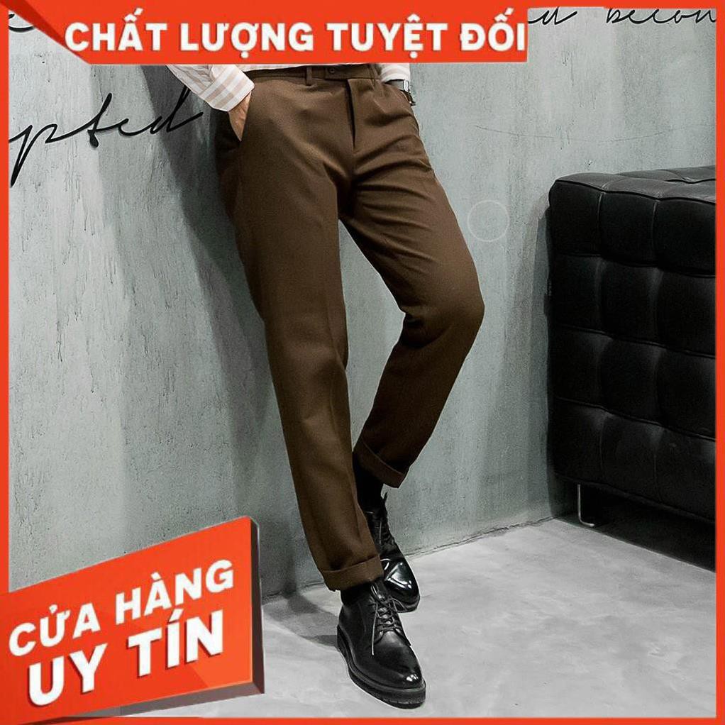 [HÀNG HIỆU] Quần Tây Nam Đẹp Chất Vải Dày Dặn Giữ Form Chuẩn Cực Bền, Phong Cách Quý Ông Lịch Lãm - POLIDO