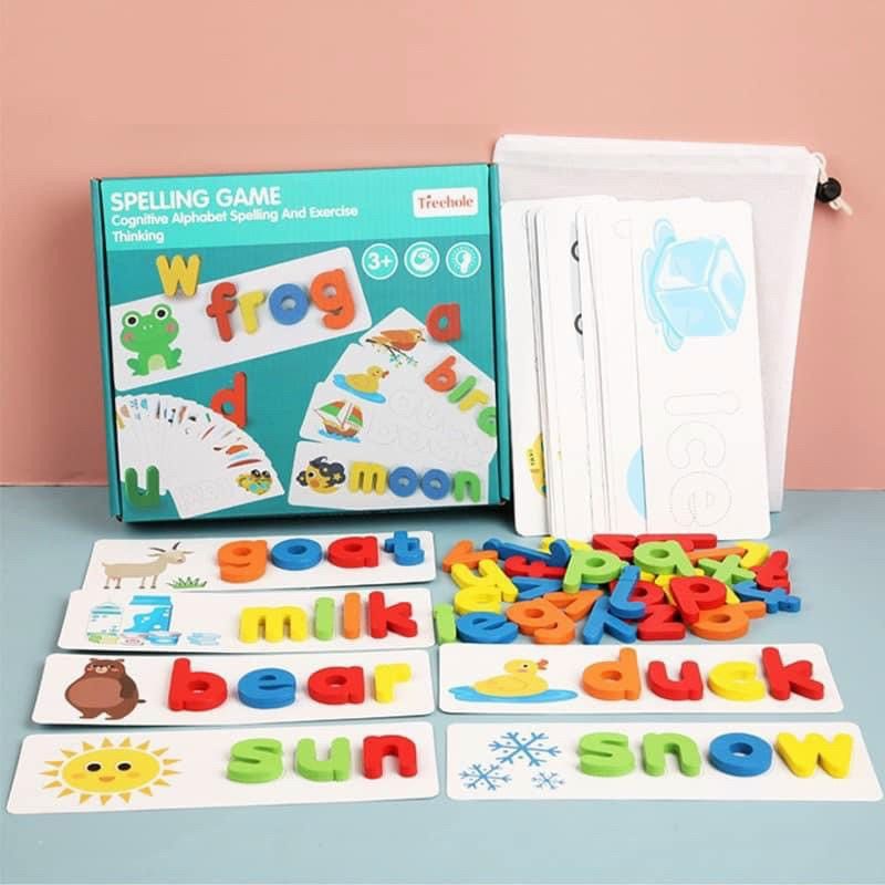 Ghép vần tiếng anh cho bé - Spelling game
