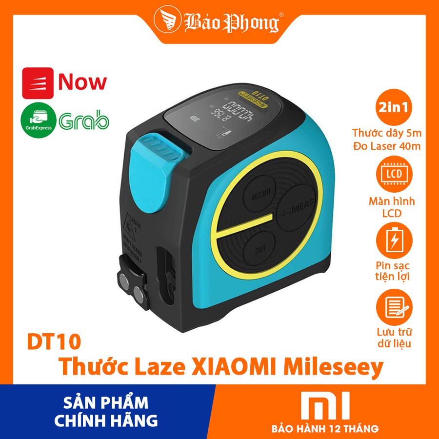 THƯỚC CUỘN LASER XIAOMI MILESEEY DT10