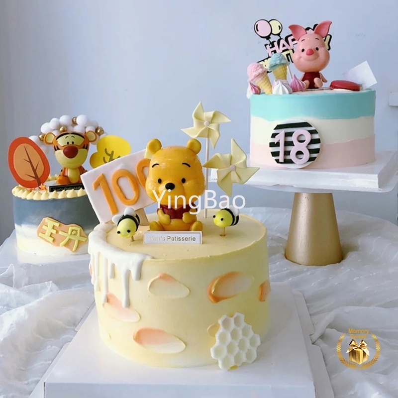 Mô Hình Nhân Vật Hoạt Hình Disney Trang Trí Bánh Kem