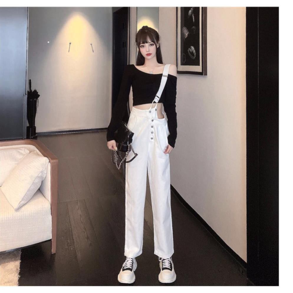 Yếm Quần Baggy Kaki Dây Chéo Nam Nữ 2 Màu Siêu Chất (không kèm áo) Đẹp ' | BigBuy360 - bigbuy360.vn