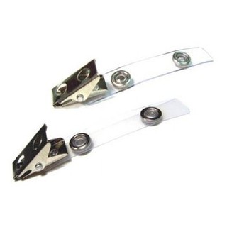 COMBO 10 kẹp thẻ sắt và 10 bao đeo thẻ các loại