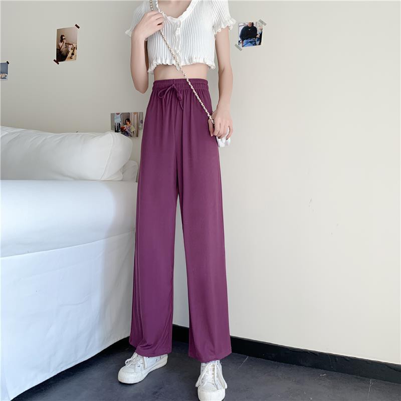 Quần Dài Nữ Lưng Cao Ống Rộng Thời Trang Xuân Thu 2020 | BigBuy360 - bigbuy360.vn