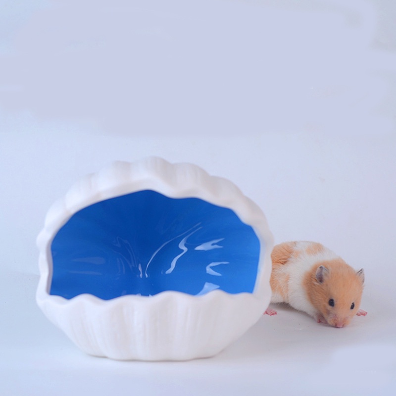 Nhà ngủ cho chuột Hamster Size lớn dáng vỏ sò - Hàng loại 1