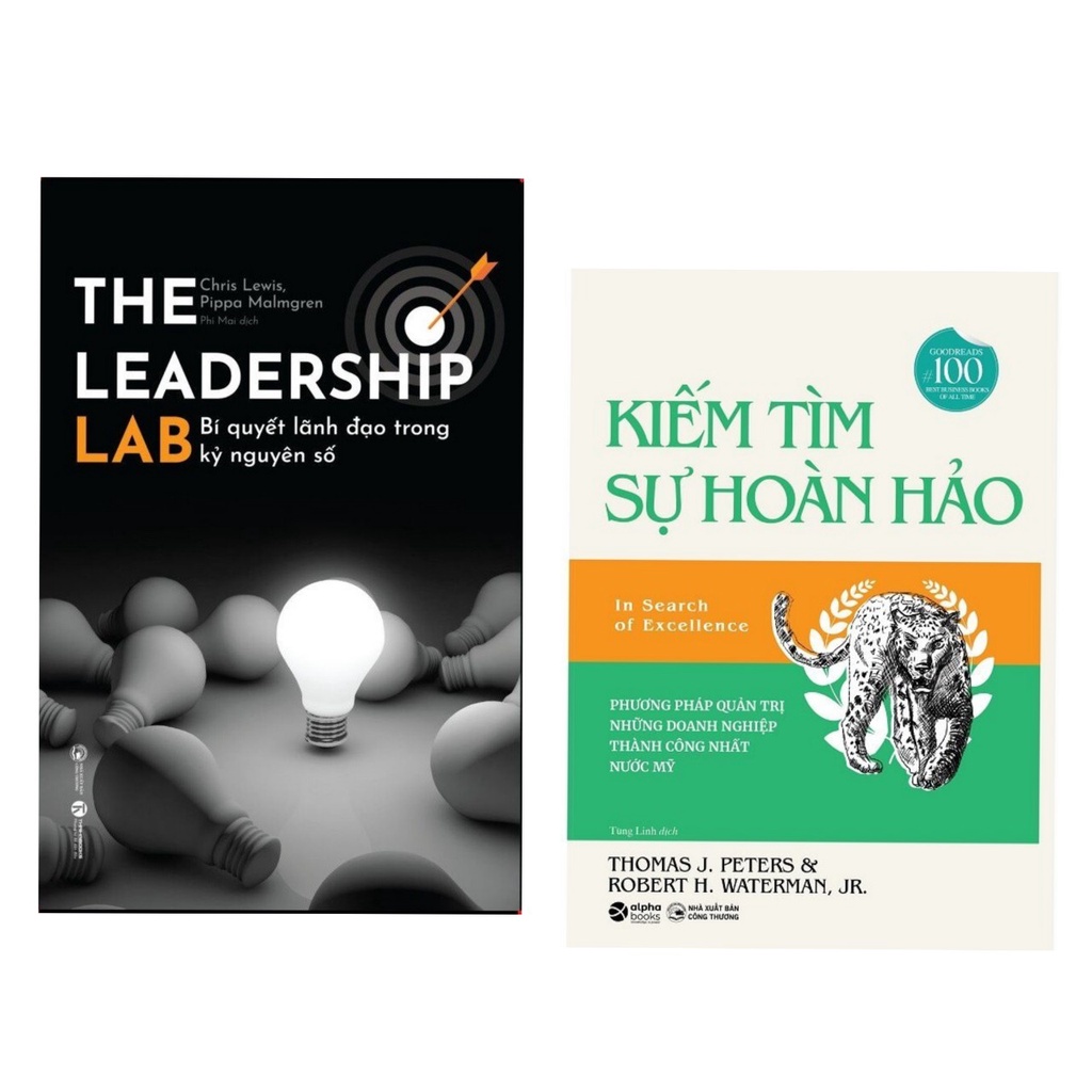Sách Combo2c: The Leadership Lab - Bí Quyết Lãnh Đạo Trong Kỷ Nguyên Số + Kiếm Tìm Sự Hoàn Hảo